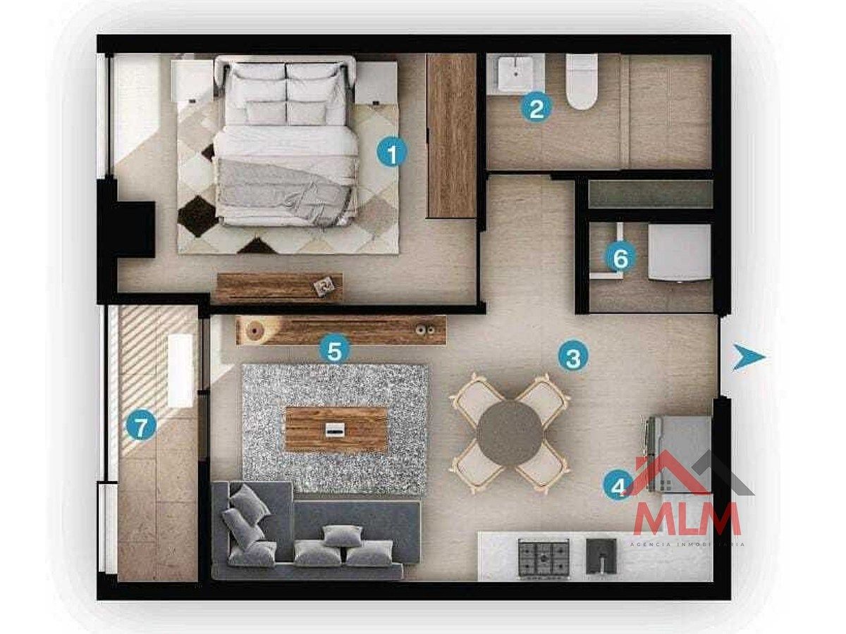 Departamento en venta · Mitras Centro, Monterrey, Nuevo León