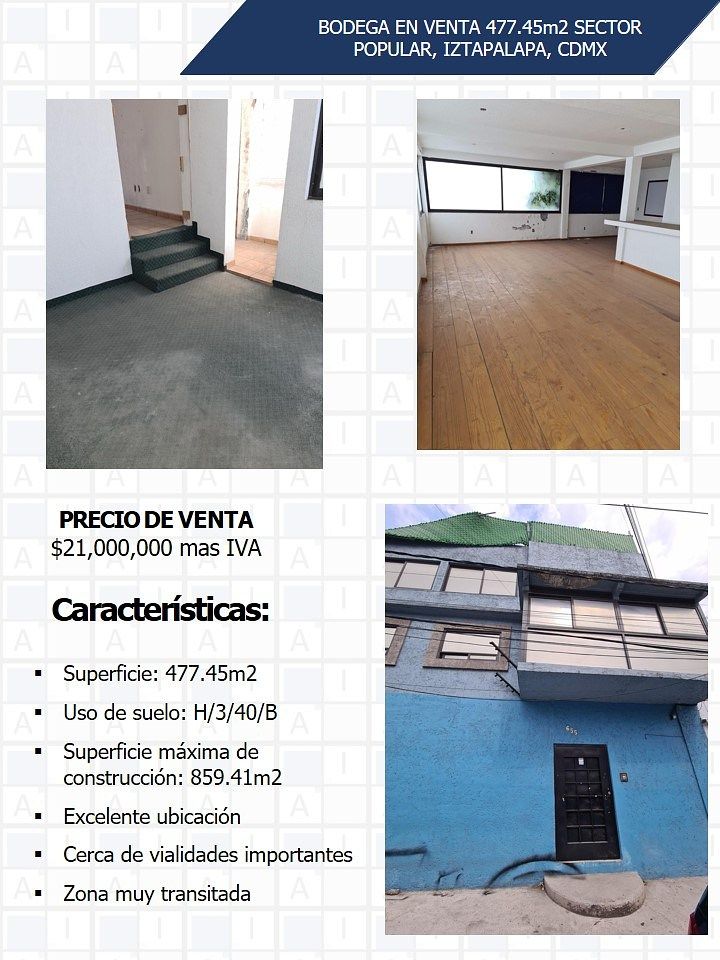 Bodega en venta · Sector Popular, Iztapalapa, Ciudad de México