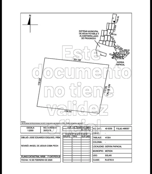 Lote en venta · Sierra Papacal, Mérida, Yucatán