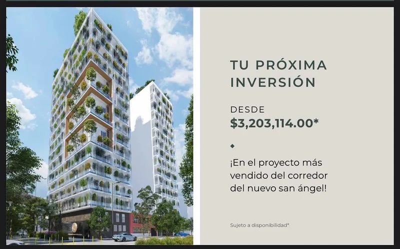 Departamento en venta · Merced Gómez, Álvaro Obregón, Ciudad de México Departamento en venta · Merced Gómez, Álvaro Obregón, Ciudad de México