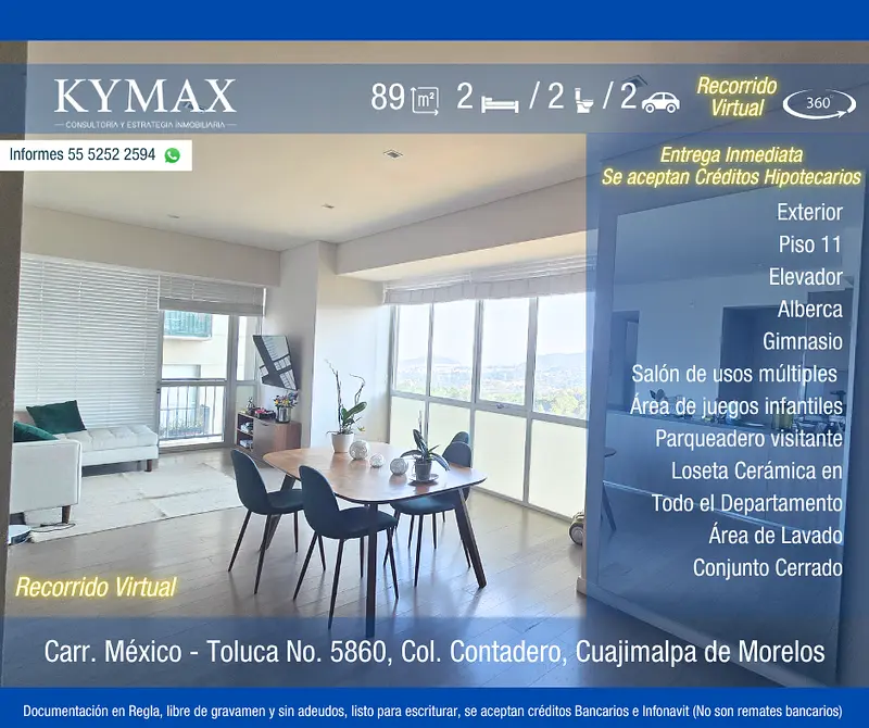 Departamento en venta · Contadero, Cuajimalpa de Morelos, Ciudad de México Departamento en venta · Contadero, Cuajimalpa de Morelos, Ciudad de México