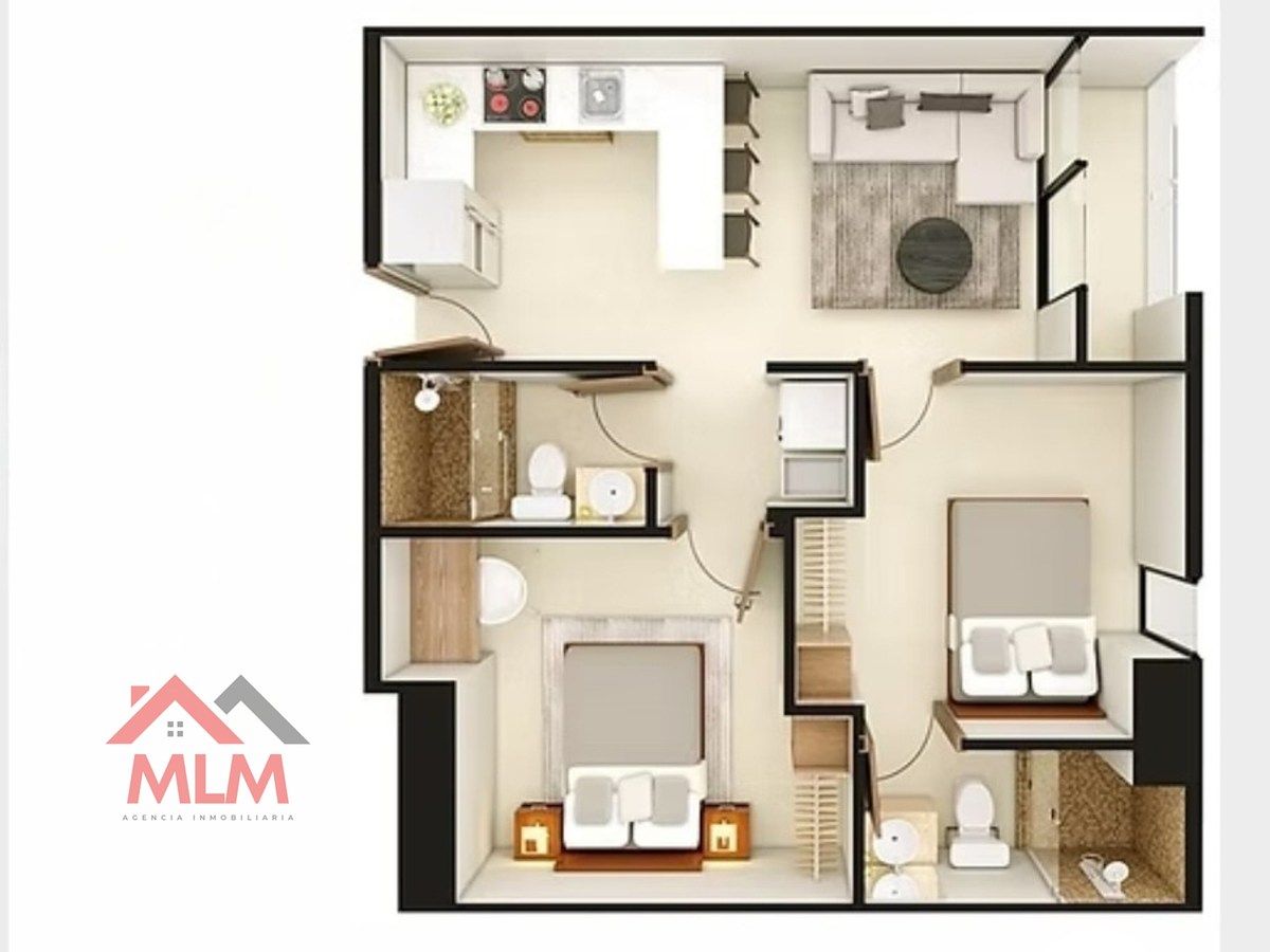 Departamento en venta · Mitras Centro, Monterrey, Nuevo León
