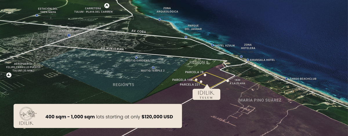 Lote en venta · Region 8, Tulum, Quintana Roo