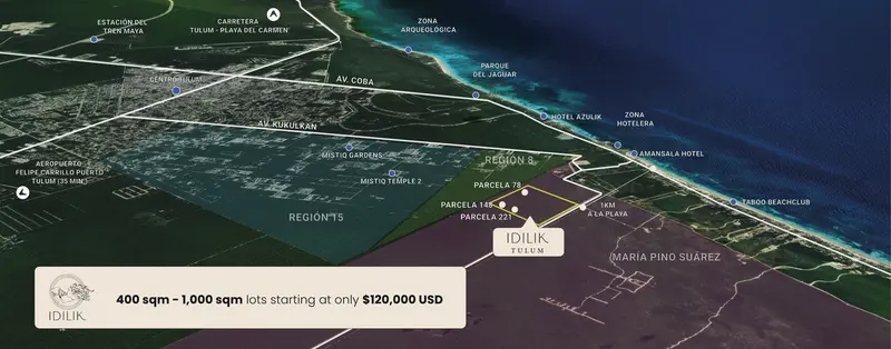 Lote en venta · Region 8, Tulum, Quintana Roo