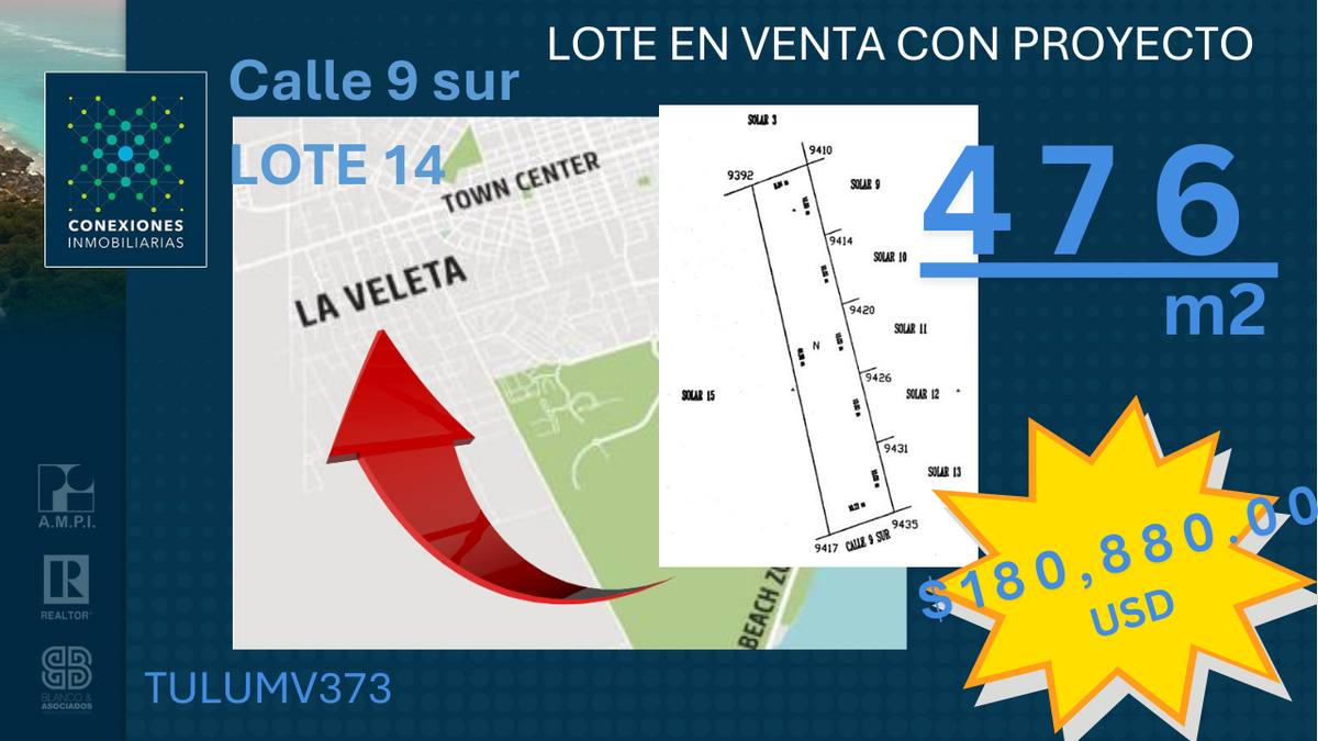 Lote en venta · La Veleta, Tulum, Quintana Roo