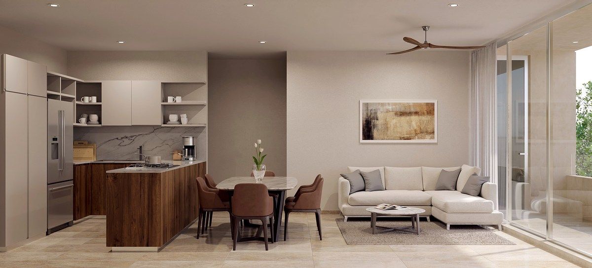 Departamento en venta · Dzibilchaltún, Mérida, Yucatán