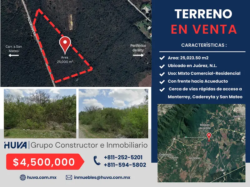 Lote en venta · Benito Juárez, Monterrey, Nuevo León