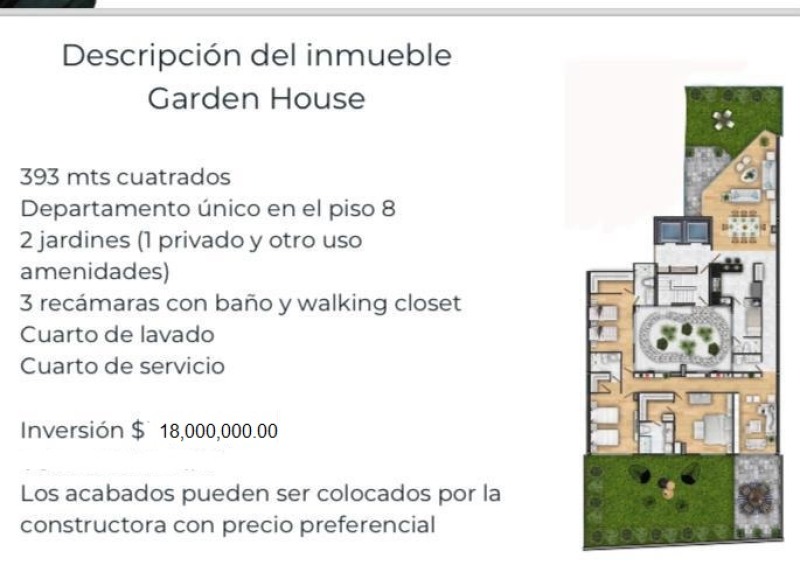 Departamento en venta · Lomas de Bezares, Miguel Hidalgo, Ciudad de México