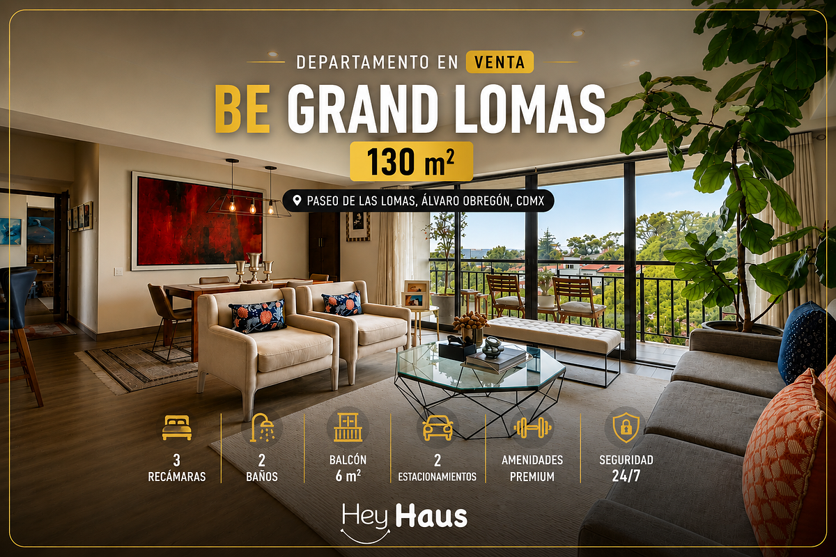 Departamento en venta · Paseo de las Lomas, Álvaro Obregón, Ciudad de México