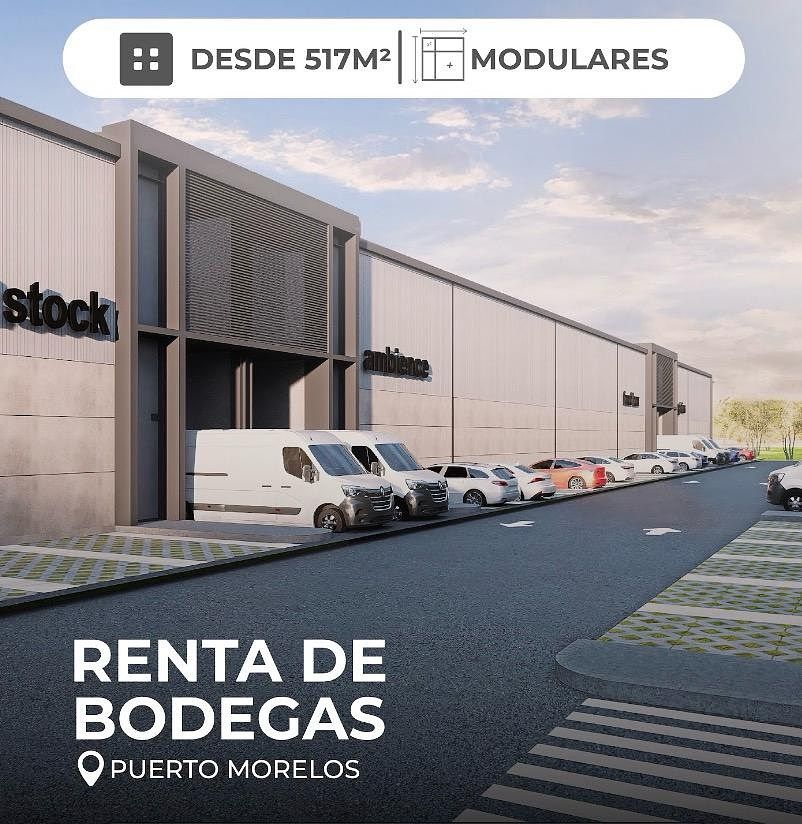 Nave industrial en venta · Puerto Morelos, Quintana Roo