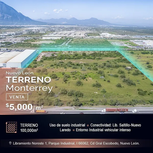 Lote en venta · Paso Cucharas, General Escobedo, Nuevo León