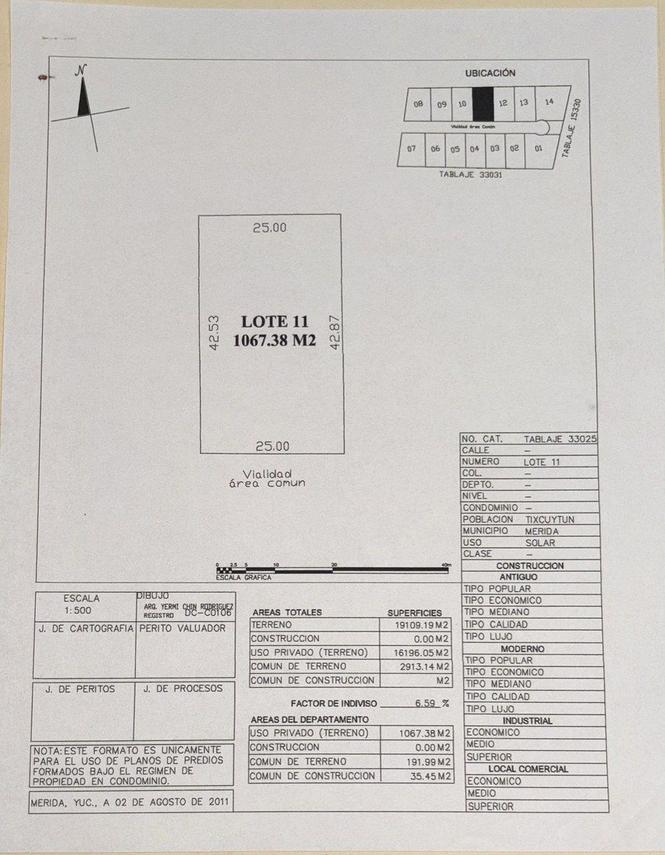 Lote en venta · Temozon Norte, Mérida, Yucatán
