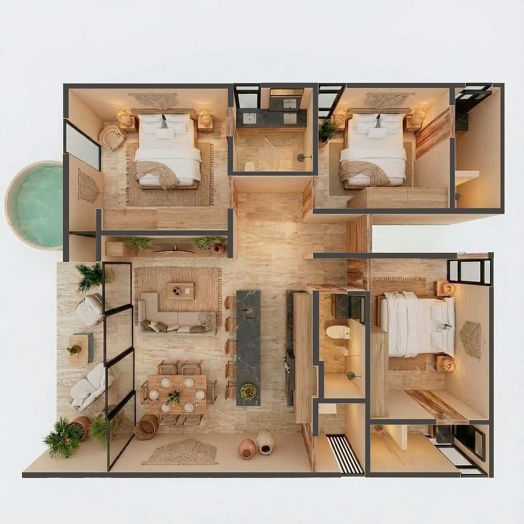 Departamento en venta · Akumal, Tulum, Quintana Roo