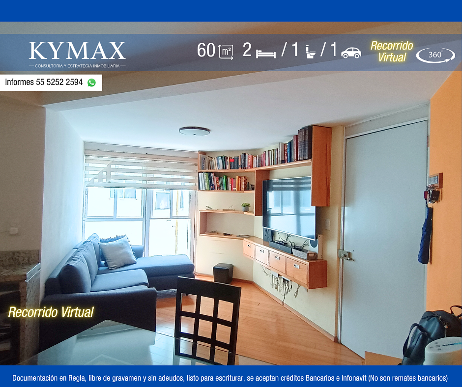 Departamento en venta · Narvarte Oriente, Narvarte, Benito Juárez, Ciudad de México