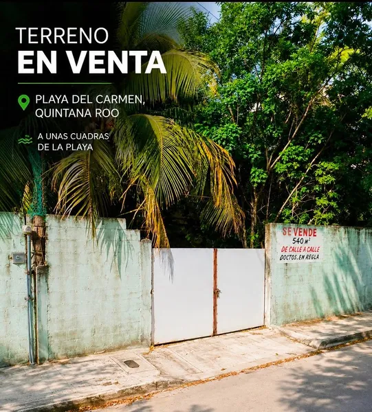 Lote en venta · Aviación, Solidaridad, Quintana Roo