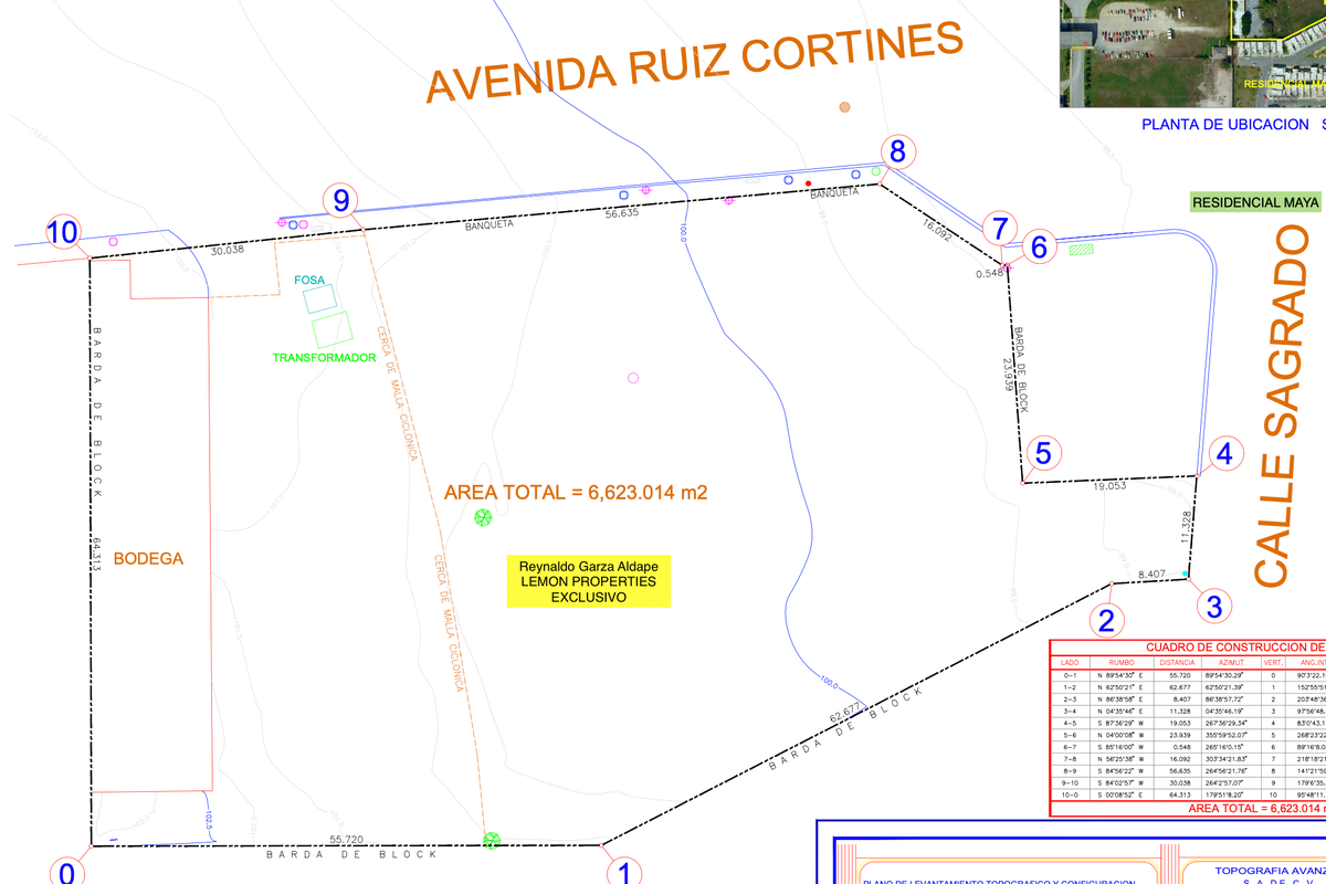 Lote en renta · Jardines de San Miguel, Guadalupe, Nuevo León