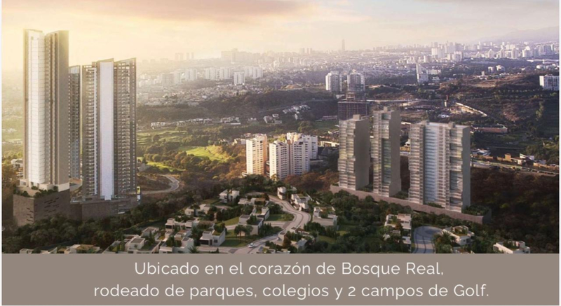 Departamento en venta · Bosque Real, Huixquilucan, Estado de México
