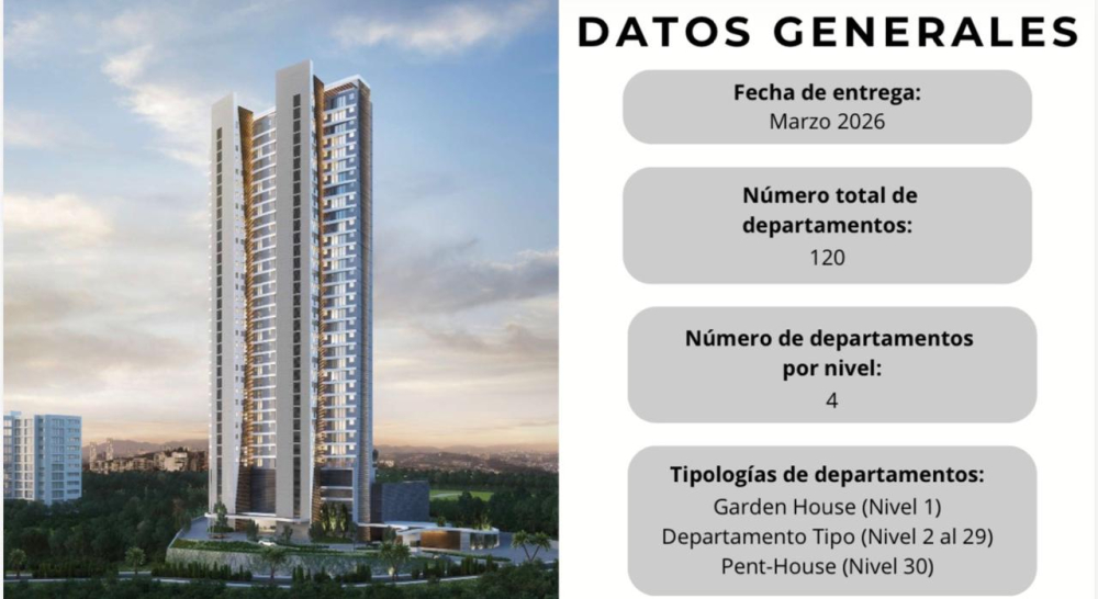 Departamento en venta · Bosque Real, Huixquilucan, Estado de México