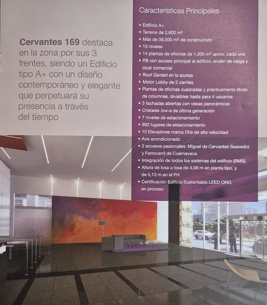Oficina en renta · Granada, Miguel Hidalgo, Ciudad de México
