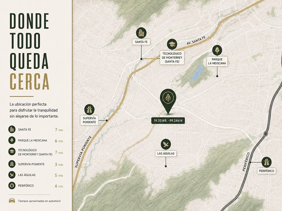 Casa en venta · Bosques de Tarango, Álvaro Obregón, Ciudad de México