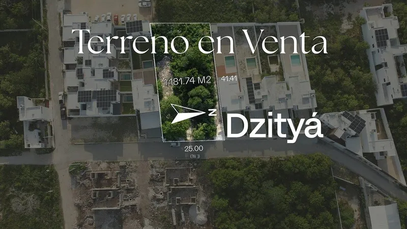 Lote en venta · Dzityá, Mérida, Yucatán