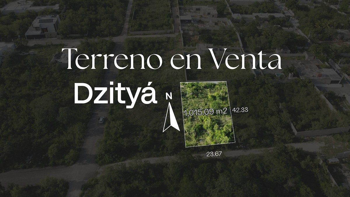 Lote en venta · Dzityá, Mérida, Yucatán