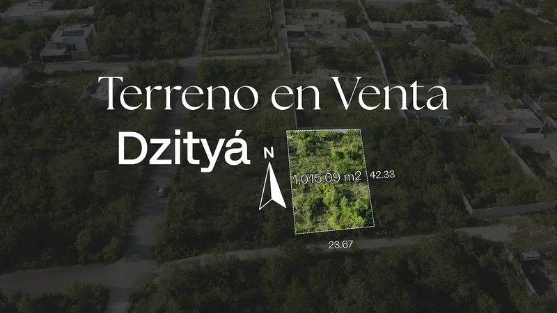 Lote en venta · Dzityá, Mérida, Yucatán