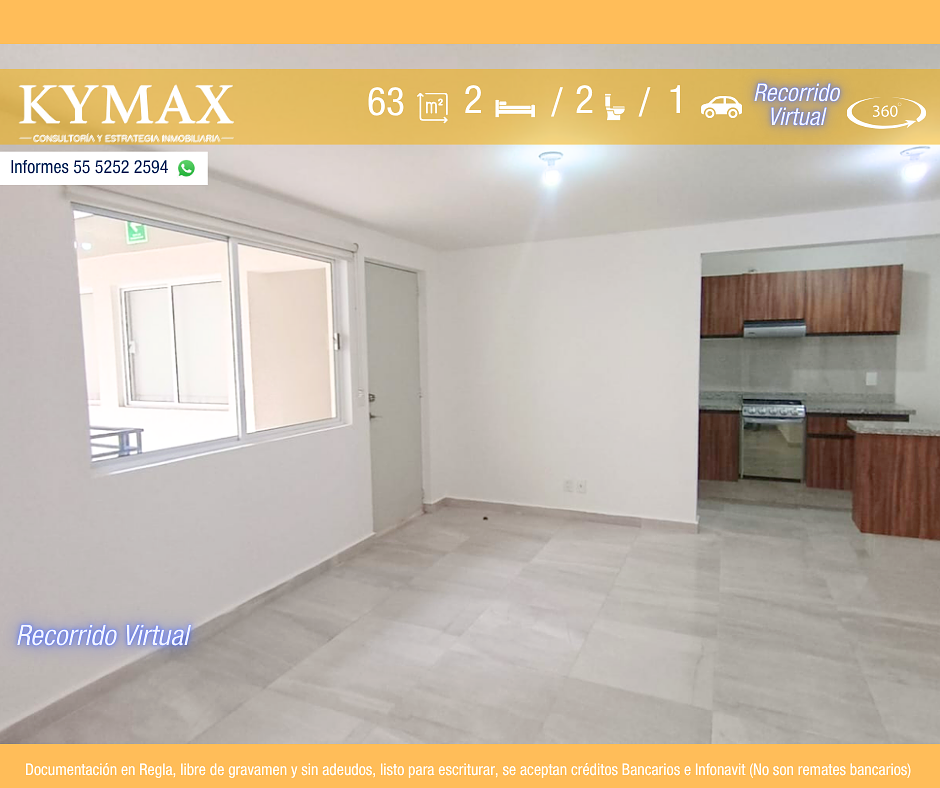 Departamento en venta · Bondojito, Gustavo A. Madero, Ciudad de México