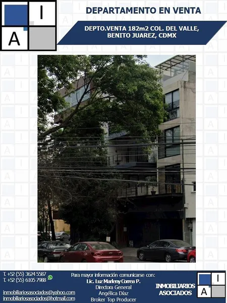 Departamento en venta · Del Valle Centro, Del Valle, Benito Juárez, Ciudad de México