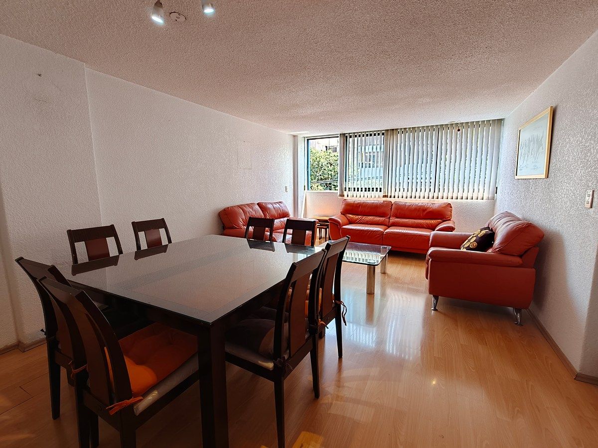 Departamento en renta · Extremadura Insurgentes, Mixcoac, Benito Juárez, Ciudad de México