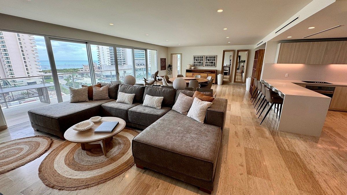 Departamento en renta · Puerto Cancún, Cancún, Benito Juárez, Quintana Roo