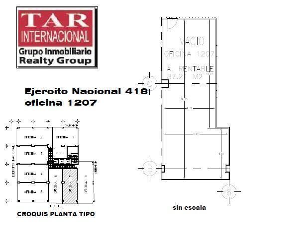 Oficina en renta · Polanco V Sección, Polanco, Miguel Hidalgo, Ciudad de México