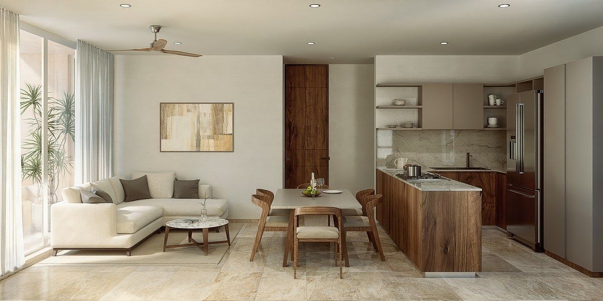 Departamento en venta · Tamanché, Mérida, Yucatán