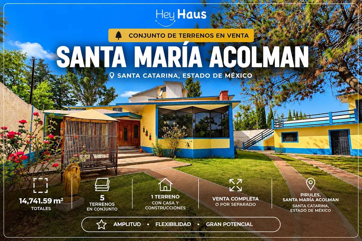 Lote en venta · Santa María Acolman, Acolman, Estado de México