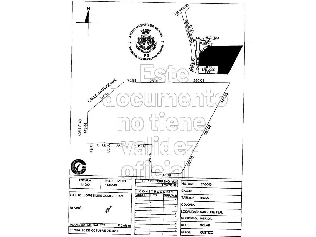 Lote en venta · Xmatkuil, Mérida, Yucatán