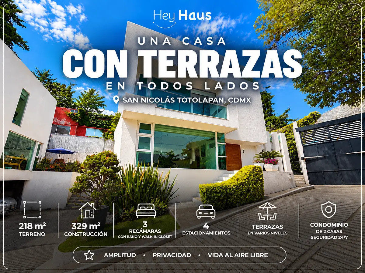 Casa en venta · San Nicolás Totolapan, La Magdalena Contreras, Ciudad de México