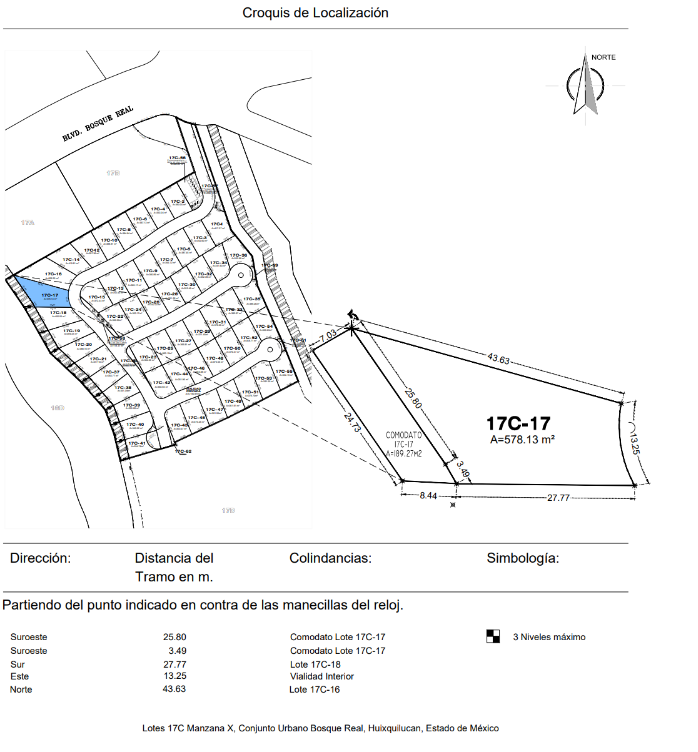 Lote en venta · La Herradura, Huixquilucan, Estado de México