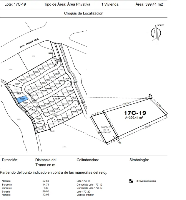 Lote en venta · Bosque Real, Huixquilucan, Estado de México