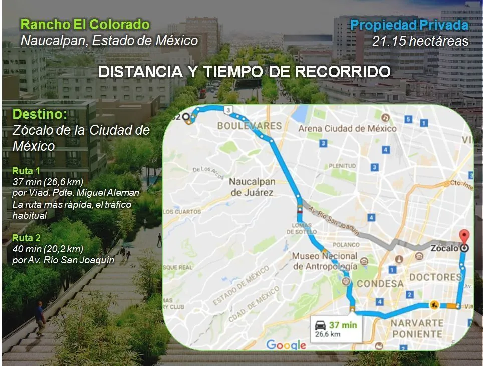 Lote en venta · San Mateo Nopala, Naucalpan de Juárez, Estado de México