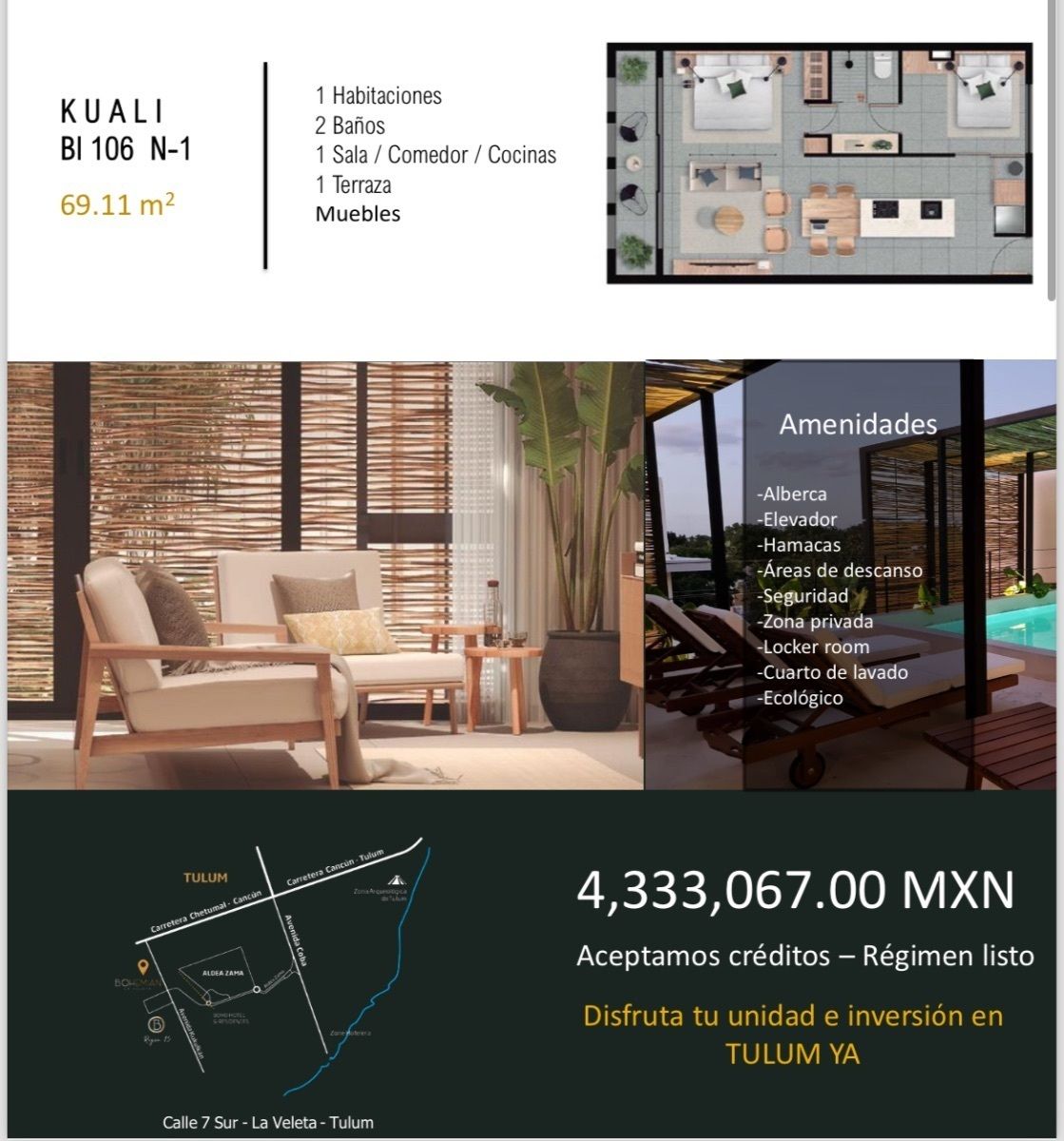 Casa en venta · La Veleta, Tulum, Quintana Roo