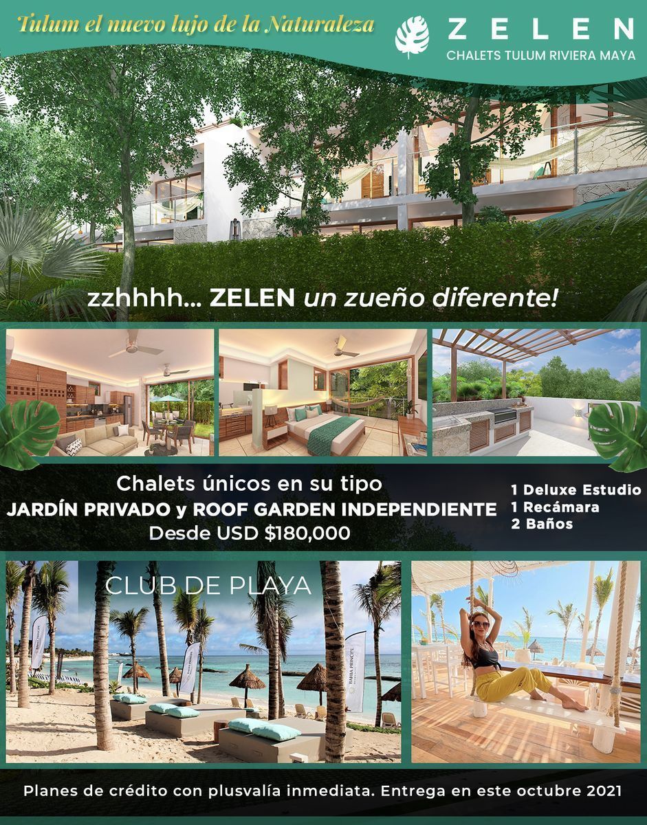 Departamento en venta · Akumal, Tulum, Quintana Roo