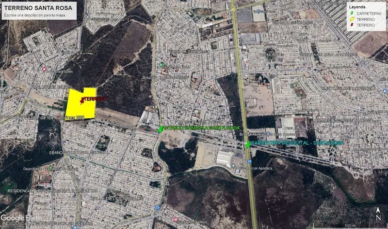 Lote en venta · Prados de Santa Rosa, Apodaca, Nuevo León
