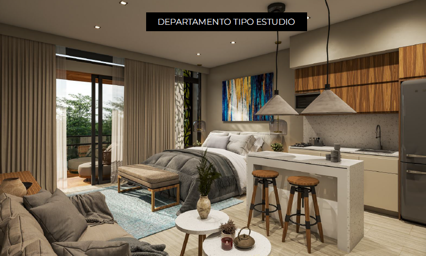 Departamento en venta · Luis Donaldo Colosio, Solidaridad, Quintana Roo