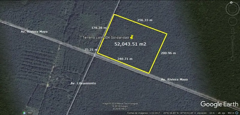 Lote en venta · Playa del Carmen, Solidaridad, Quintana Roo