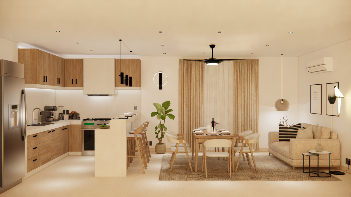 Departamento en venta · Residencial Galerias, Mérida, Yucatán
