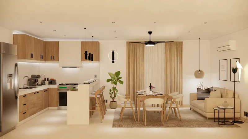 Departamento en venta · Residencial Galerias, Mérida, Yucatán