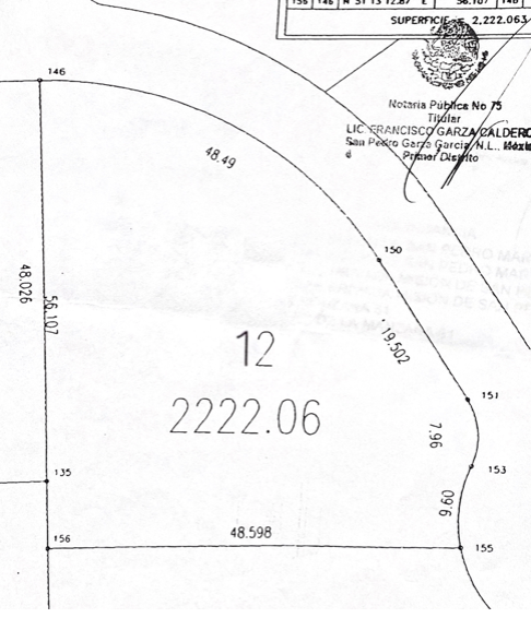Lote en venta · Las Misiones, Santiago, Nuevo León
