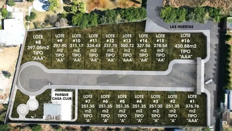 Lote en venta · Las Huertas, Santiago, Nuevo León