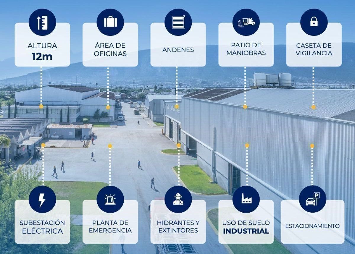 Nave industrial en venta · Casa Bella, San Nicolás de los Garza, Nuevo León