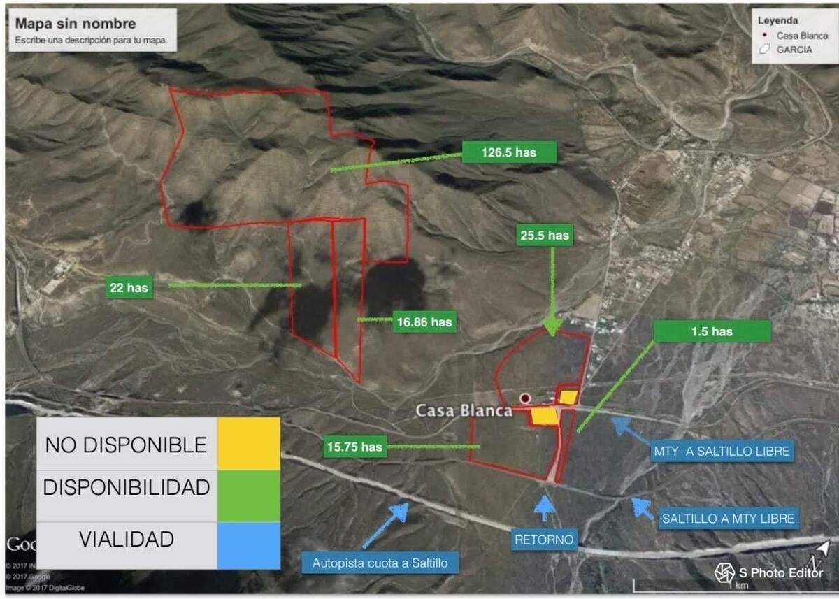 Lote en venta · Las Palmas, García, Nuevo León